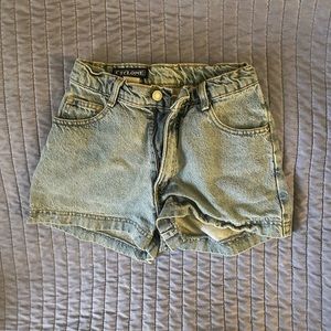 Vintage High Waist Jean Shorts